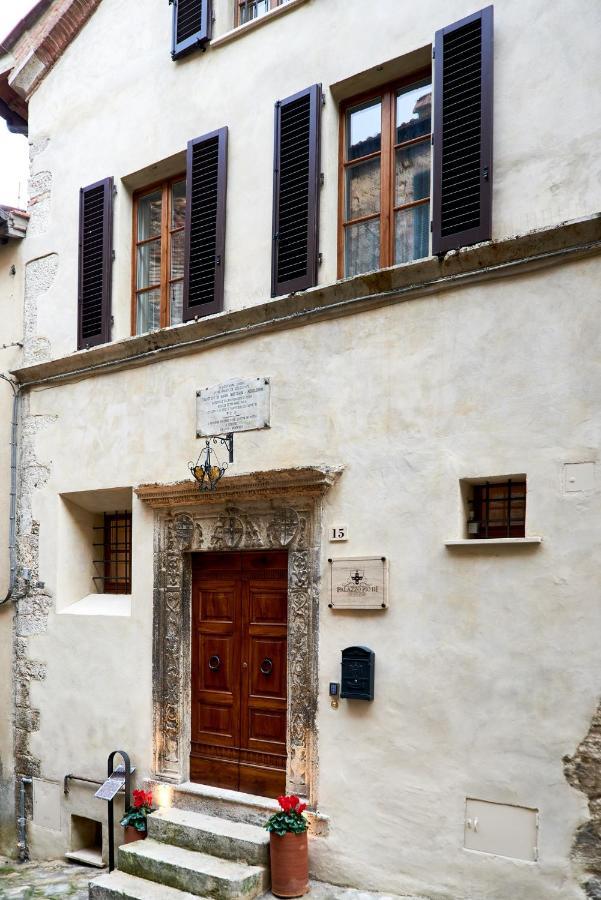 Palazzo Pio III - Residenza D'Epoca Bed & Breakfast Sarteano Eksteriør bilde